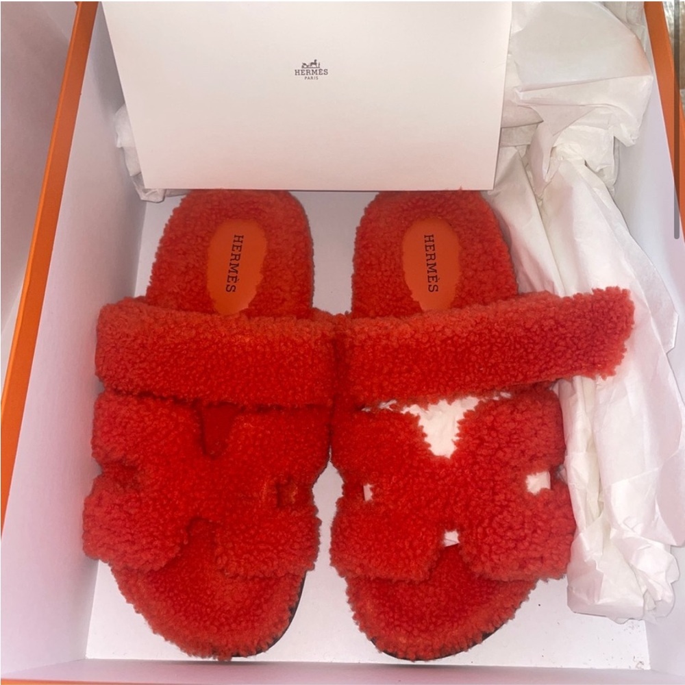 New Hermes Chypre Sandals 37